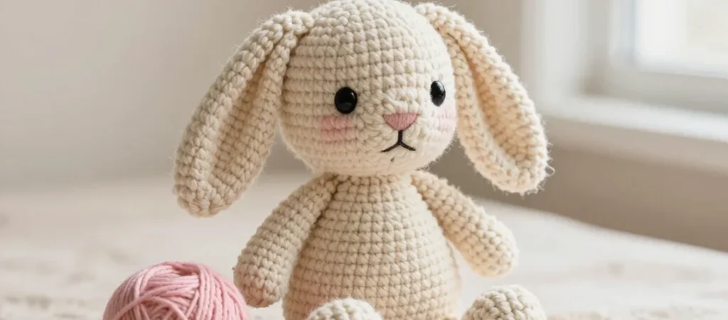 A Small Bunny With Clear Round Counts